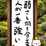 ヒトネコさん、弱さと向き合える人が